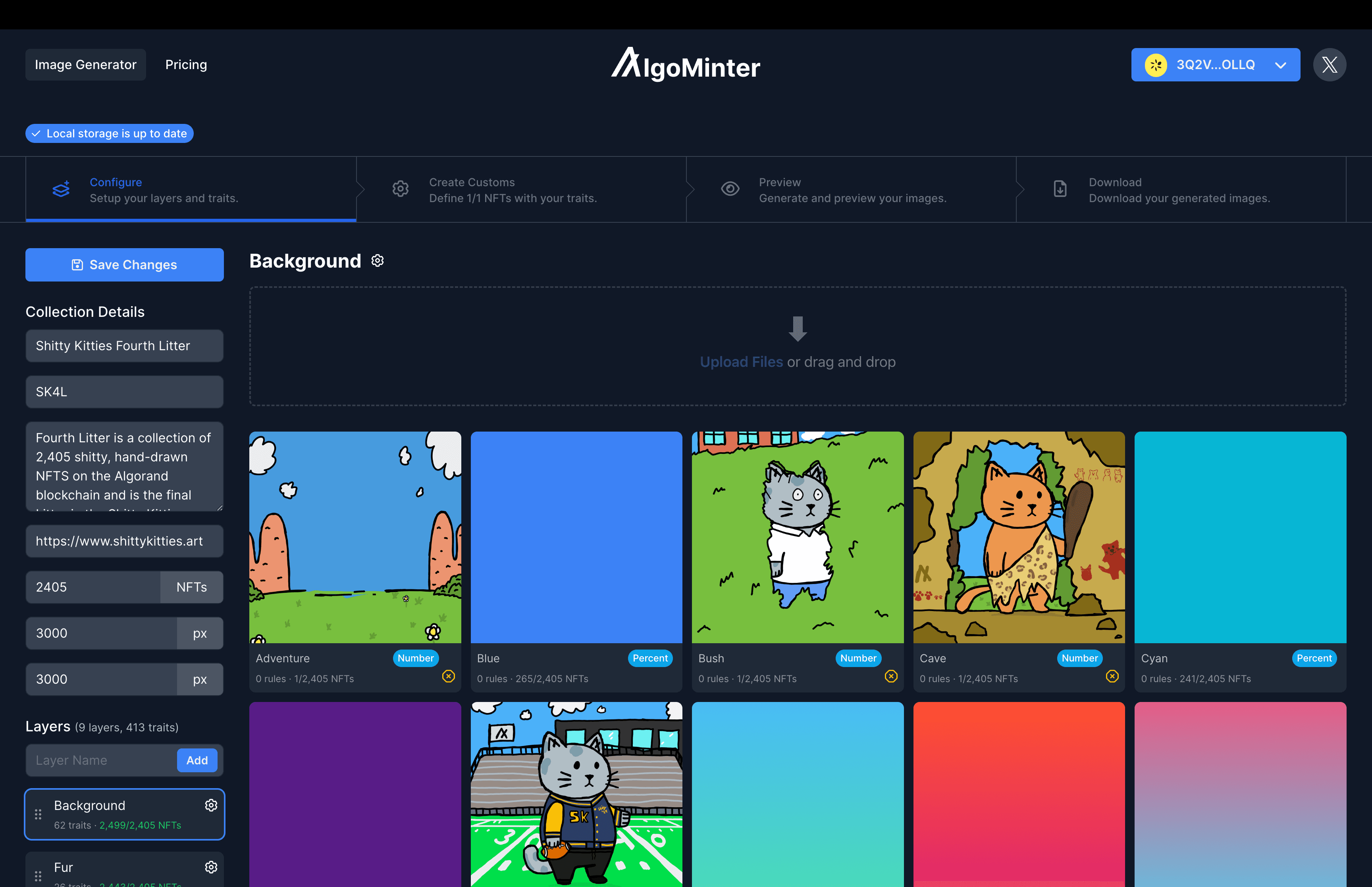 Generator screenshot